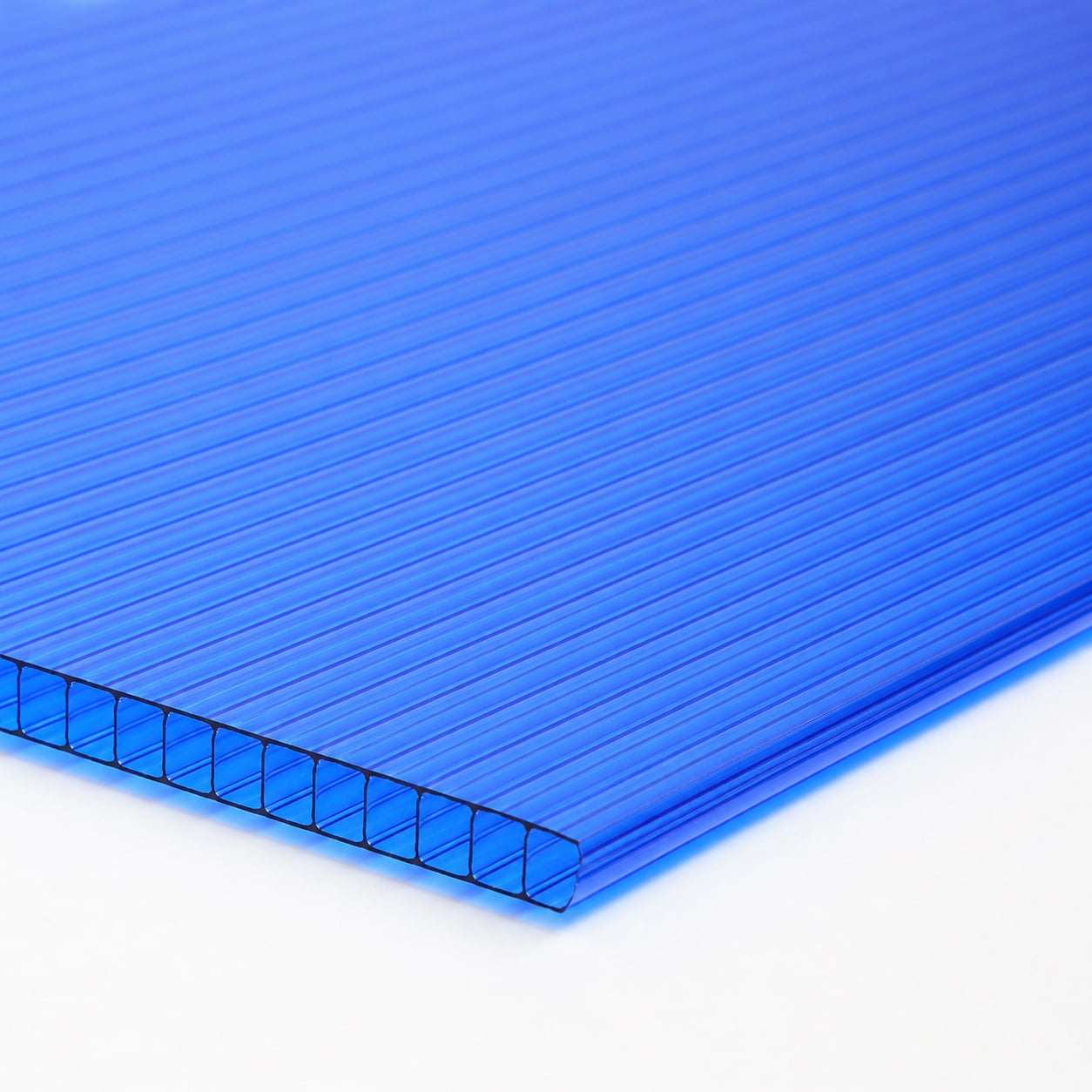 Policarbonato Alveolar 2,1x11,6x6mm Azul