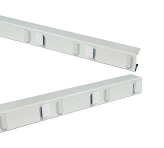 Perfil Soporte Quiebravista DVLUX Blanco 2,5mts