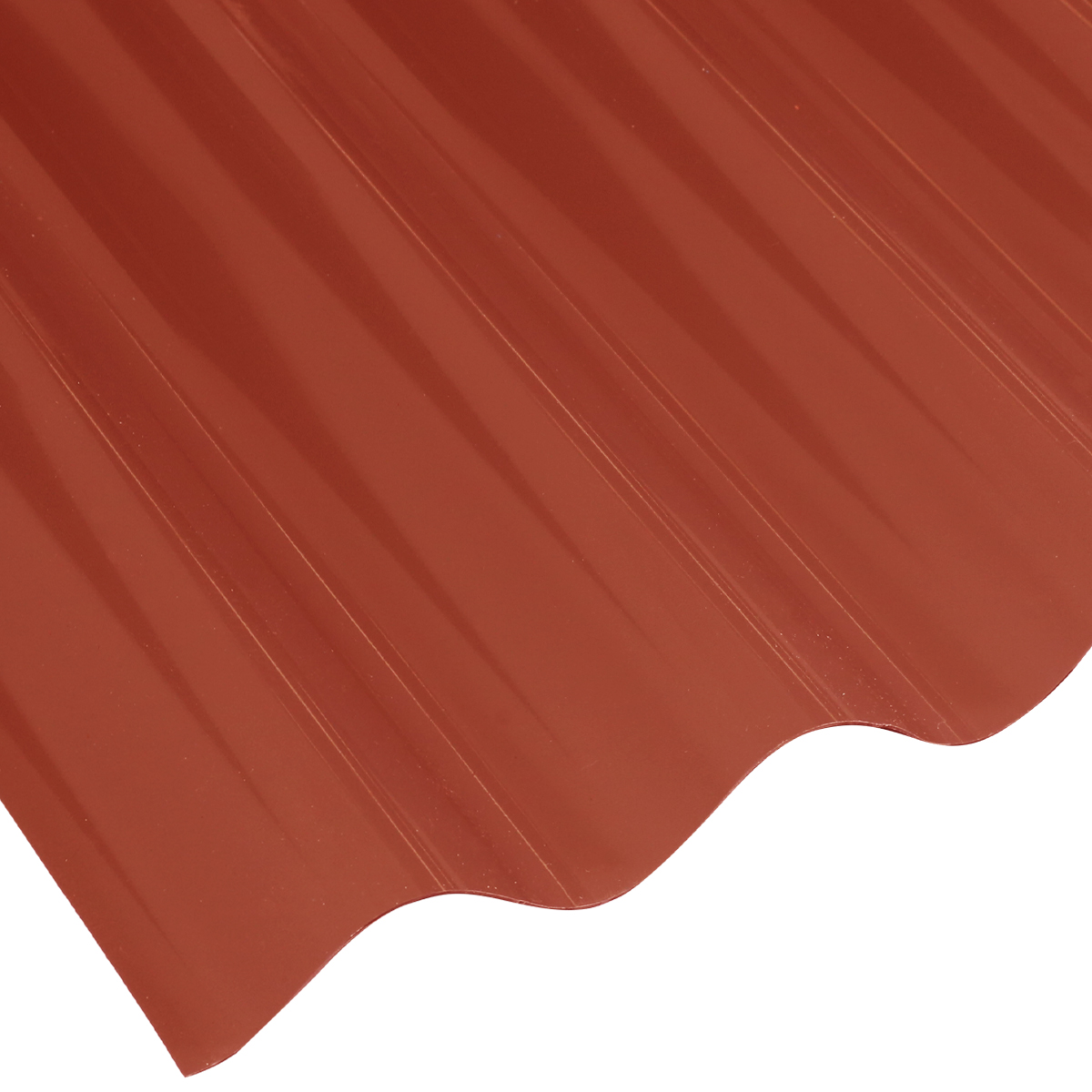 Comprar Policarbonato Polionda No Traslucido 0,7mm Terracota Mate