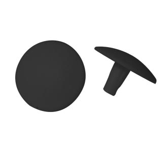 Tapa Tornillo Soberbio 3mm Negro 500 un