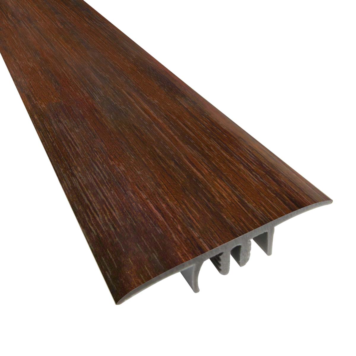 Cubrejunta Plana R&iacute;gida Pro 40x8mm 3mts Roble Oscuro 10 un