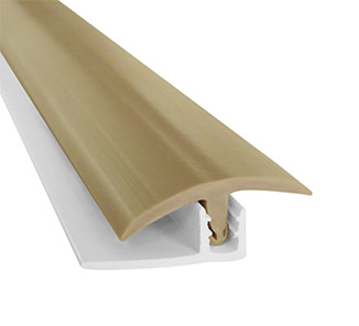 Cubrejunta Doble Superior 40x8mm Beige 60mts