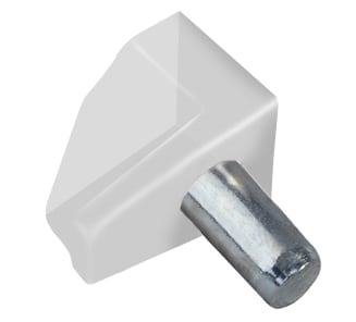 Soporte Repisa Móvil 5mm Transparente 500 un