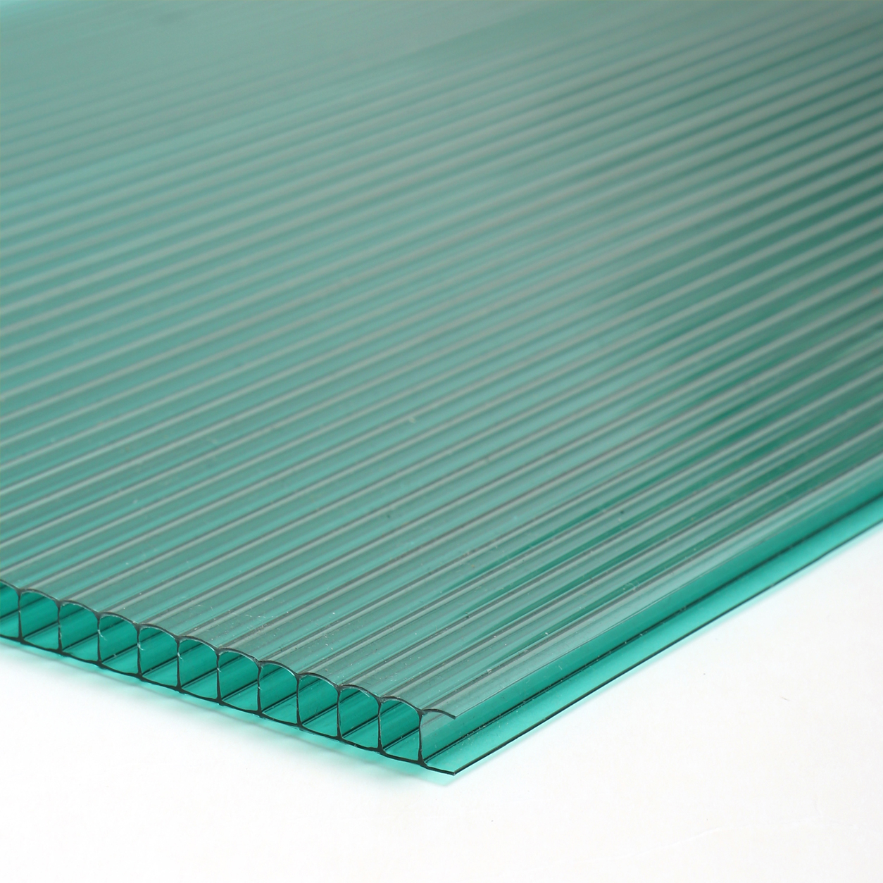 Policarbonato Alveolar 2,1x5,8x6mm Verde