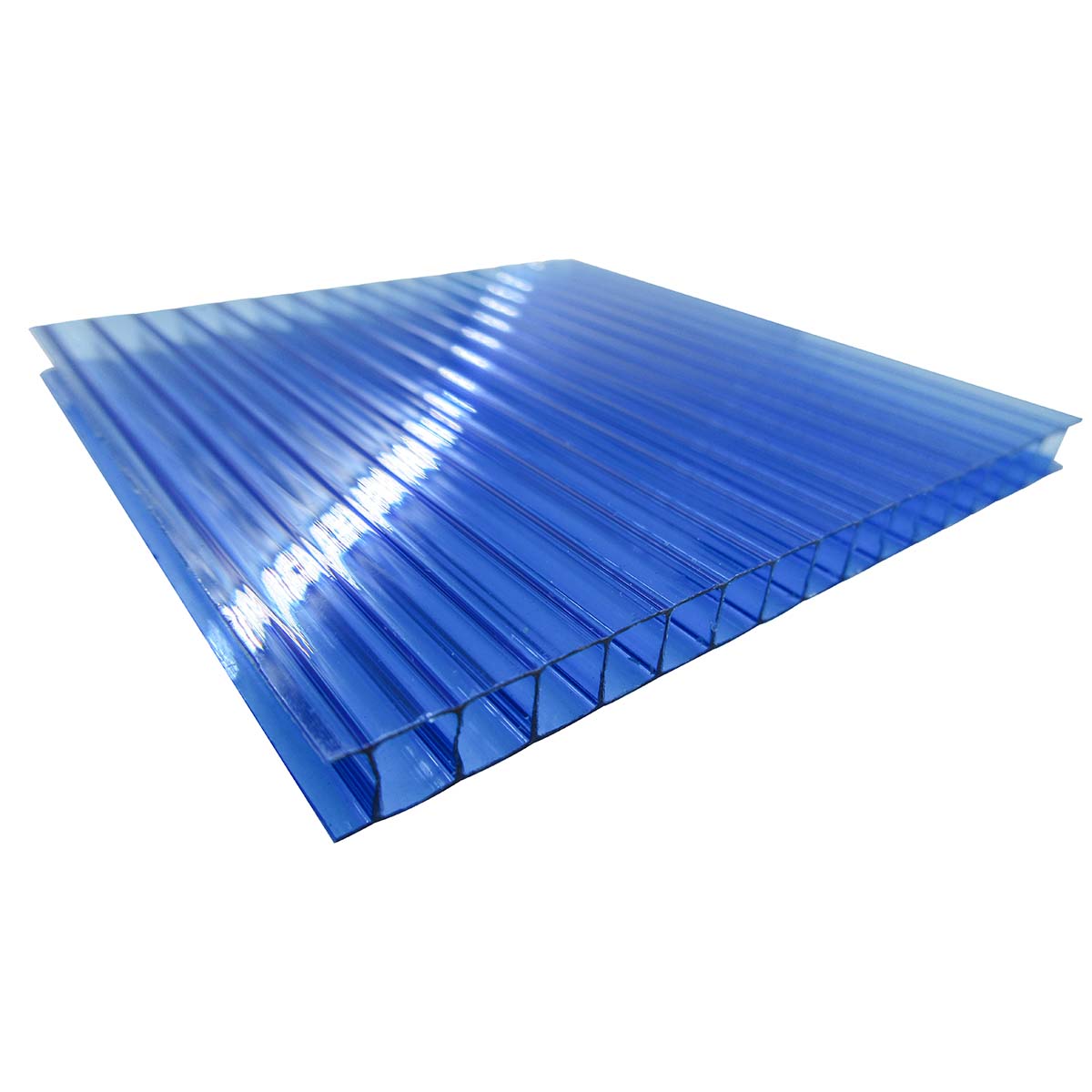 Policarbonato Alveolar 2,1x11,6x10mm Azul