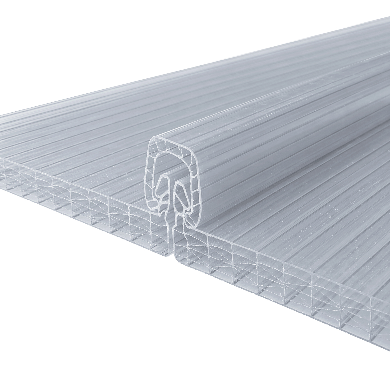 Policarbonato Topgal 8mm Transparente 0,6x11,8mts