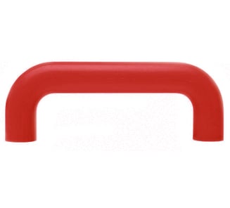 Tirador Plástico España 96mm Rojo 10 un